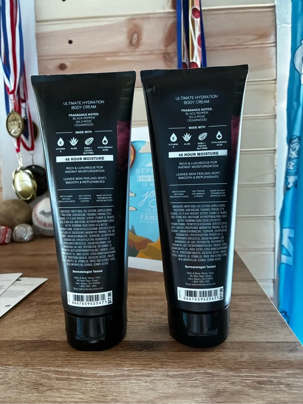 Bath & Body Works Nocturnal Rose Body Cream - Black & Dark Rose